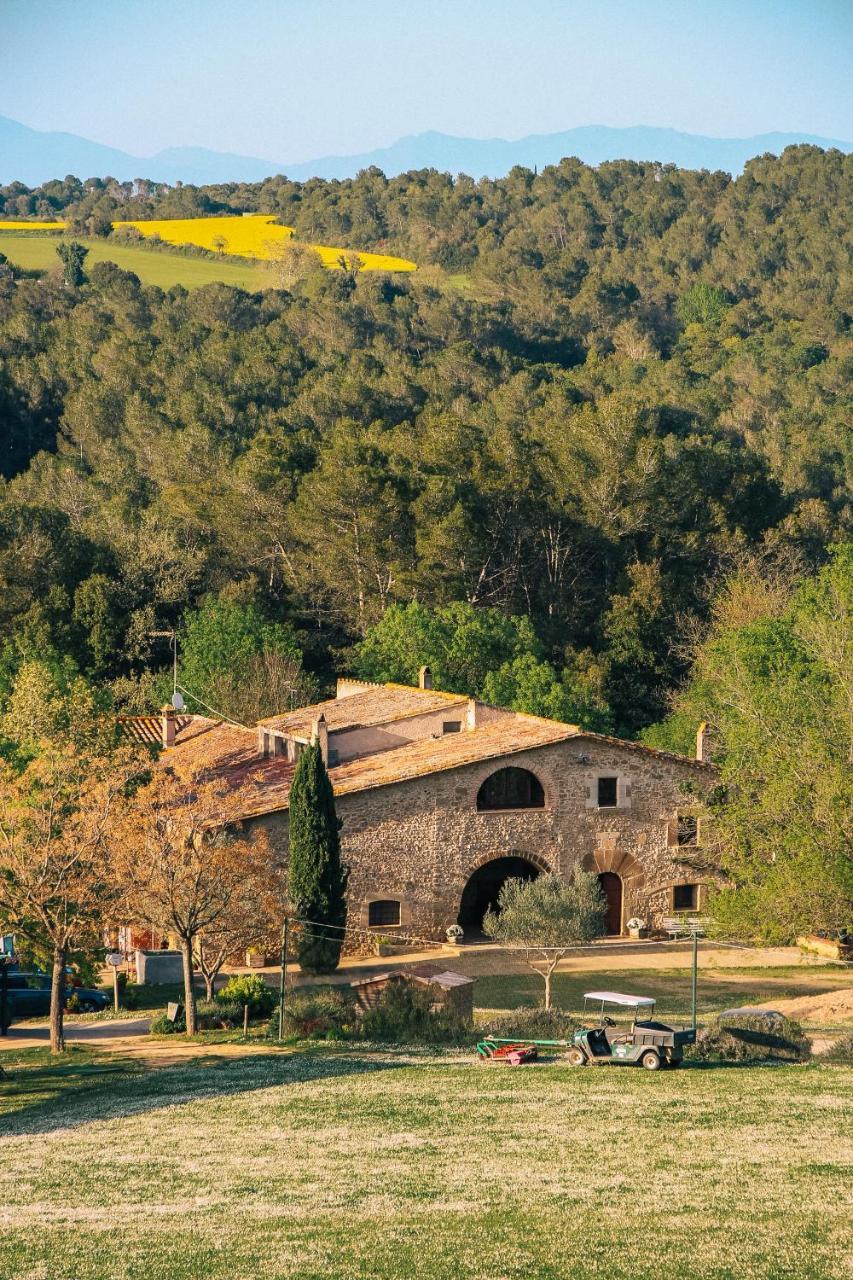 Albergue Mas Pages Sant Esteve De Guialbes Exterior foto